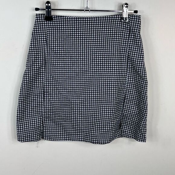 John Galt Gingham Skirt - Picture 1 of 6